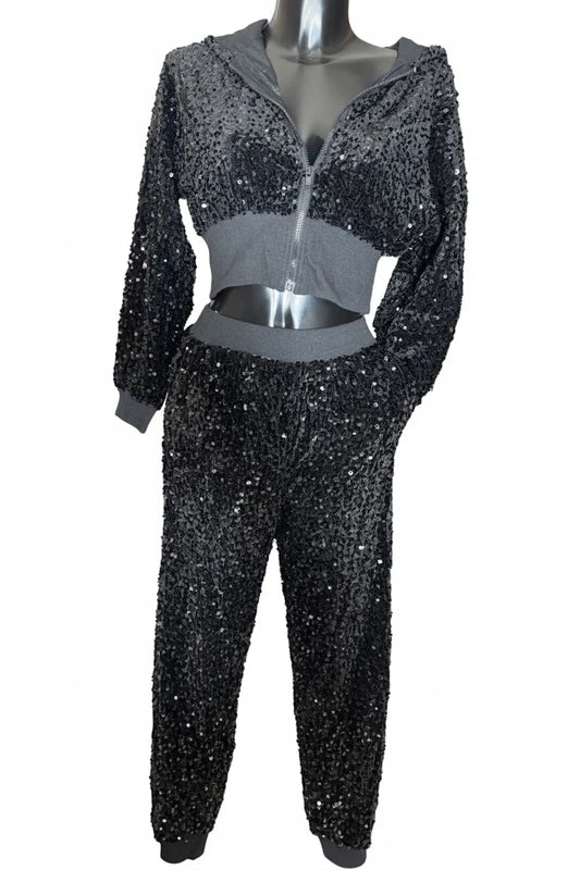 Ensembles sport sequins
