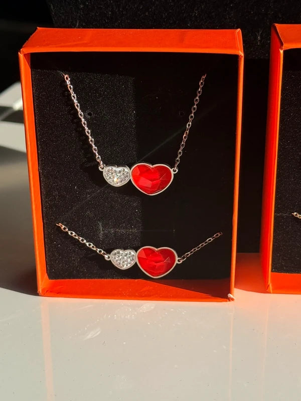 Coffret cadeaux serpent ou double cœur parure bijoux
