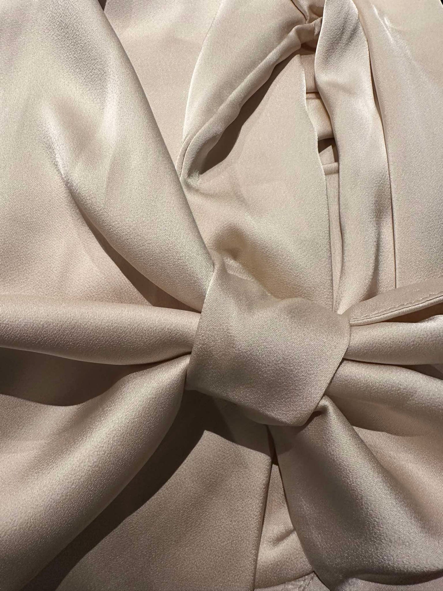 CHEMISE CROISÉE AVEC DRAPPING LATÉRAL