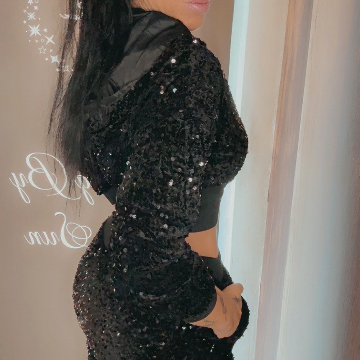 Ensembles sport sequins