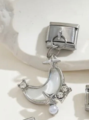 Charm classique pendentif Argenté