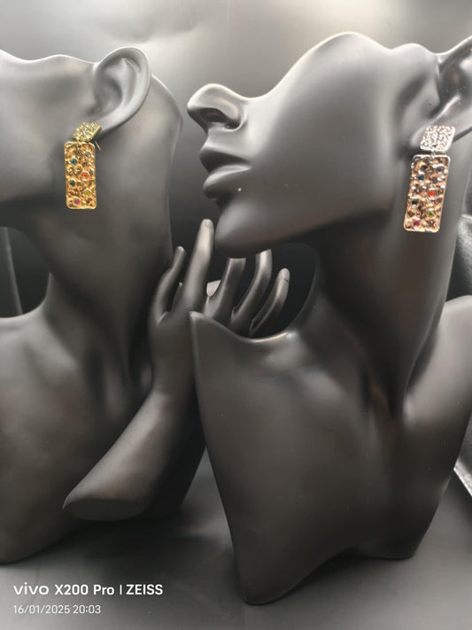 BOUCLES D'OREILLES EN ACIER INOXYDABLE WEC Bijoux