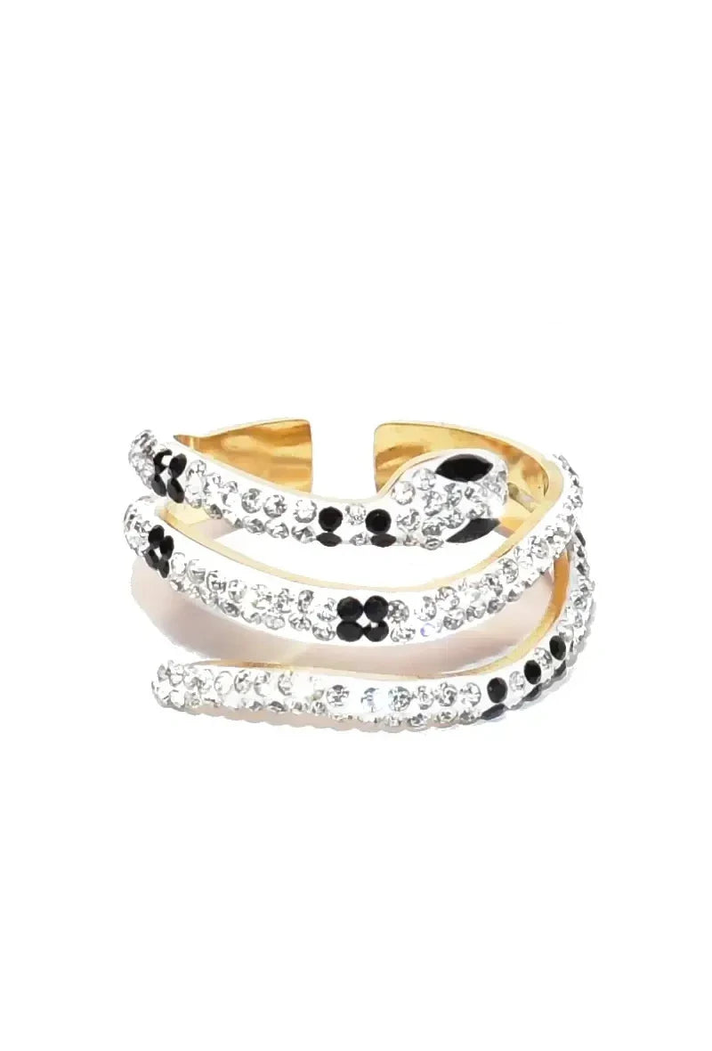 Bague serpent taille réglable Or Emma Fantaisies