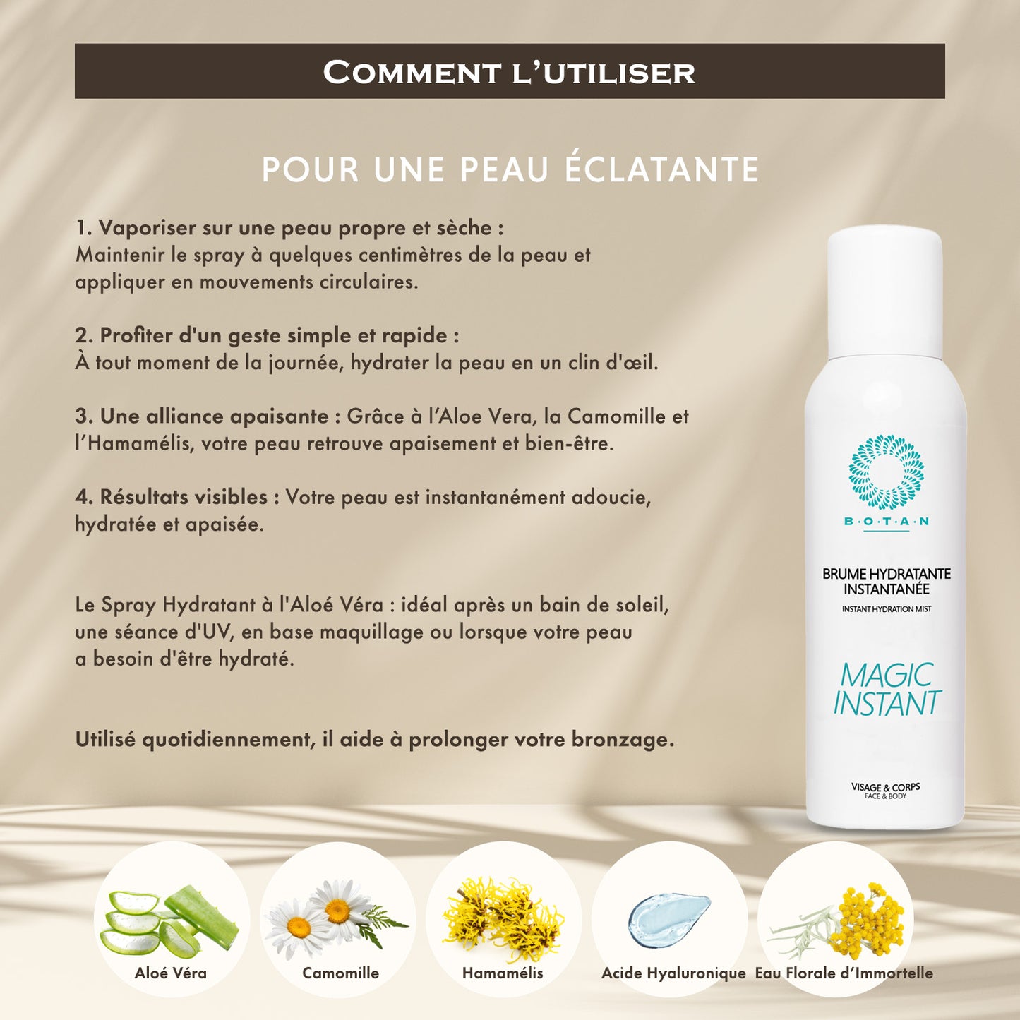 BRUME HYDRATANTE INSTANTANEE