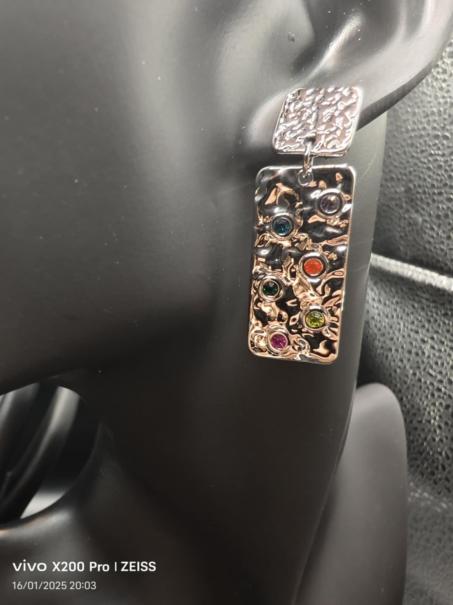 BOUCLES D'OREILLES EN ACIER INOXYDABLE WEC Bijoux