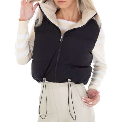 veste mi-saison réversible sans manches