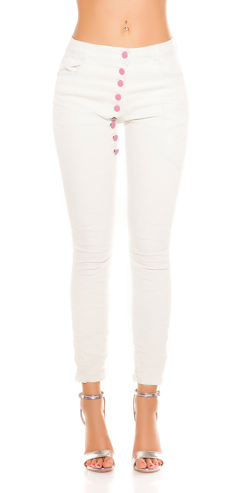 Koucla Skinny tendance avec entre jambe bas