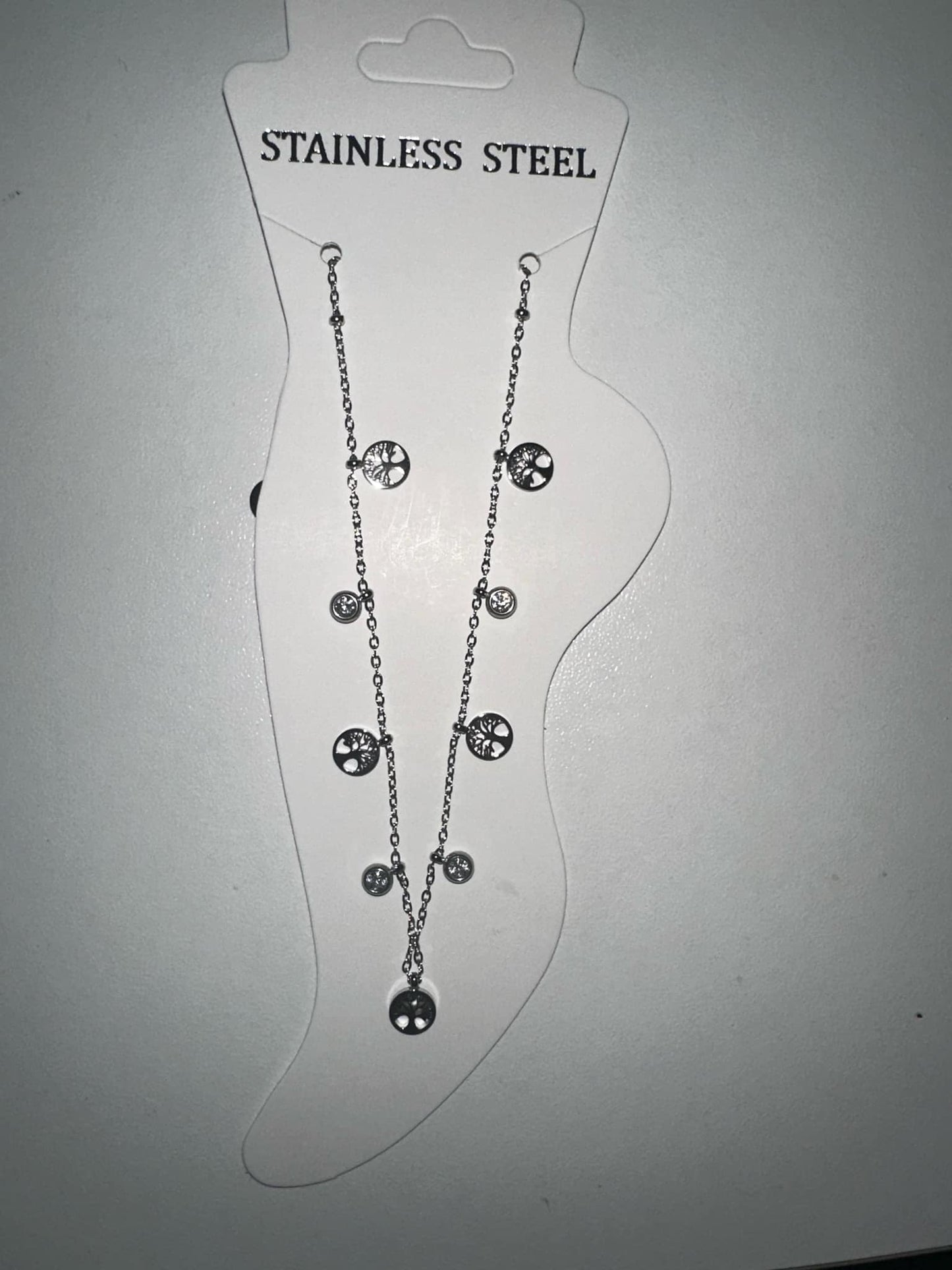 Chaîne CHEVILLE arbre en acier inoxydable