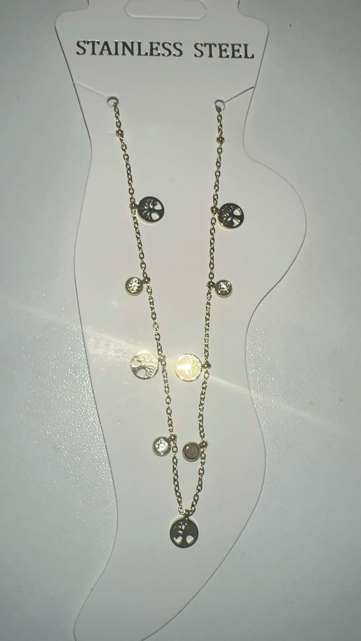 Chaîne CHEVILLE arbre en acier inoxydable