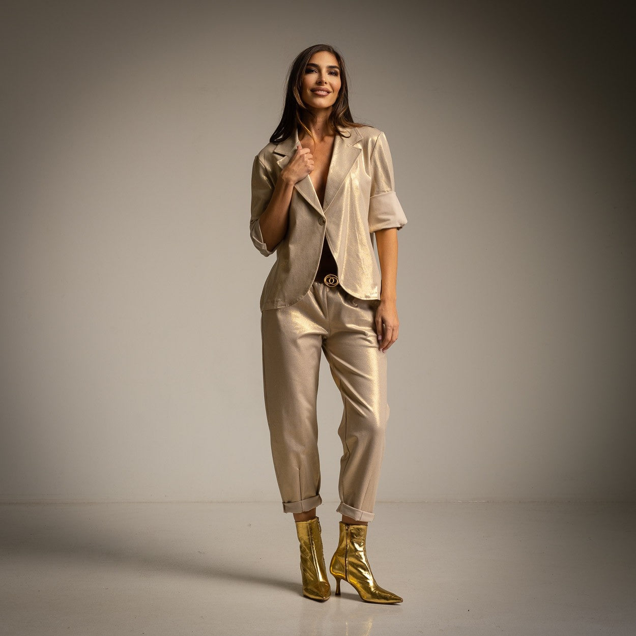 ENSEMBLE LAMINÉ LUXURY 3 PIÈCES