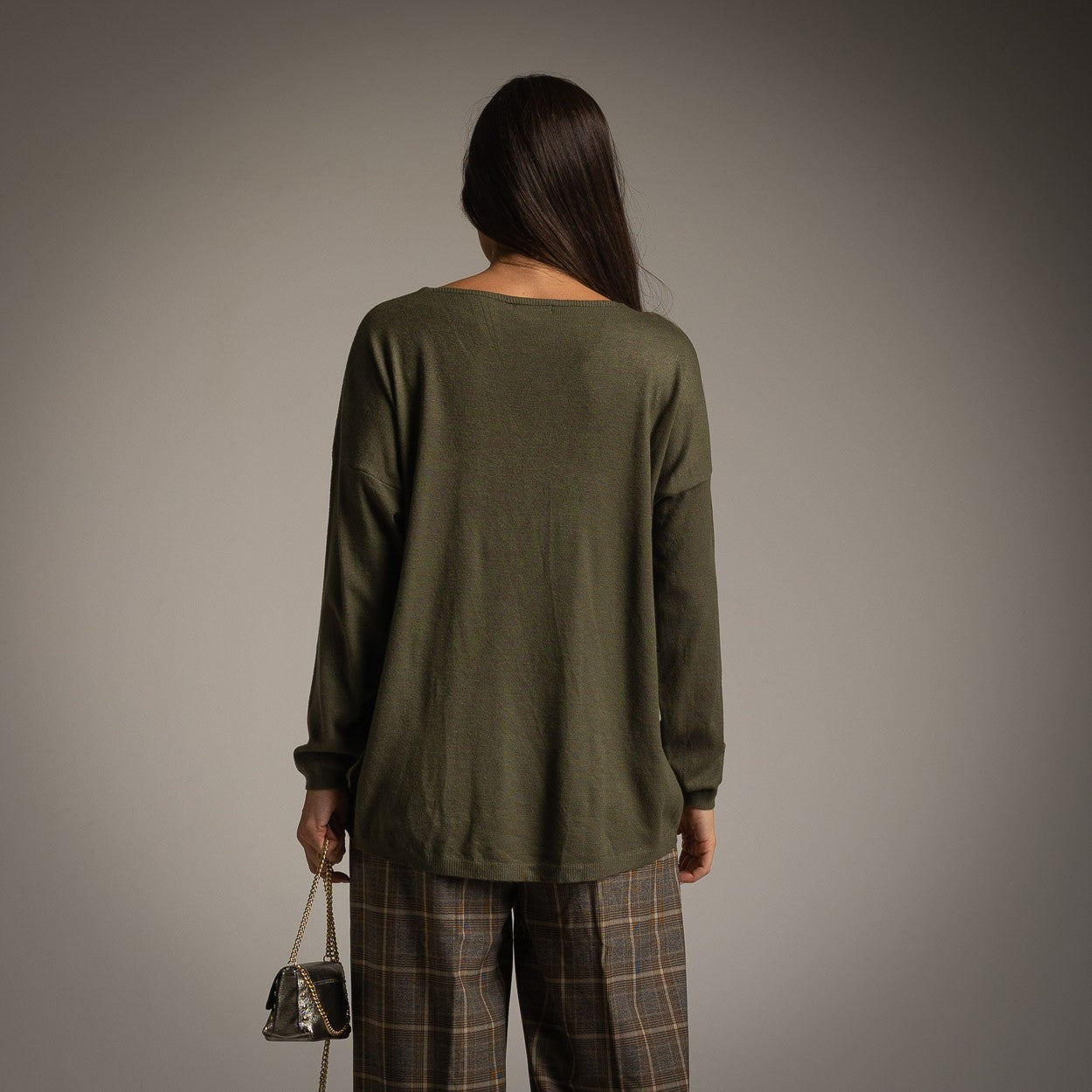 JERSEY LAMINÉ OVERSIZE LOVE GLITTE