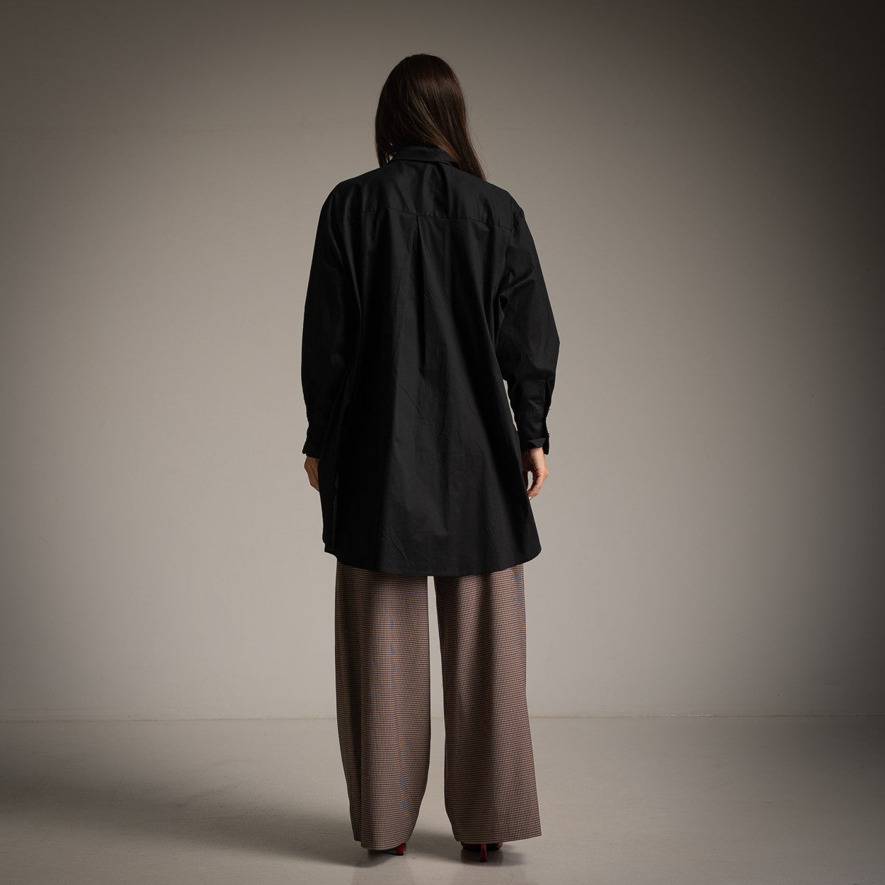 CHEMISE MAXI + CRAVATE LUREX SPARKLES