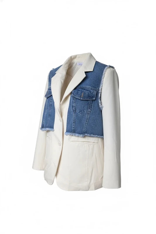 Blazer  mixte  en jeans