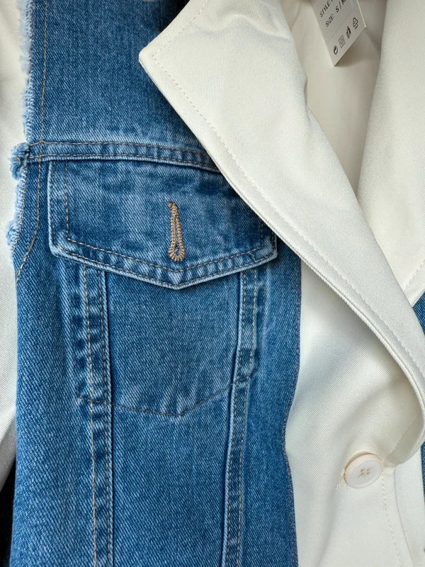 Blazer  mixte  en jeans