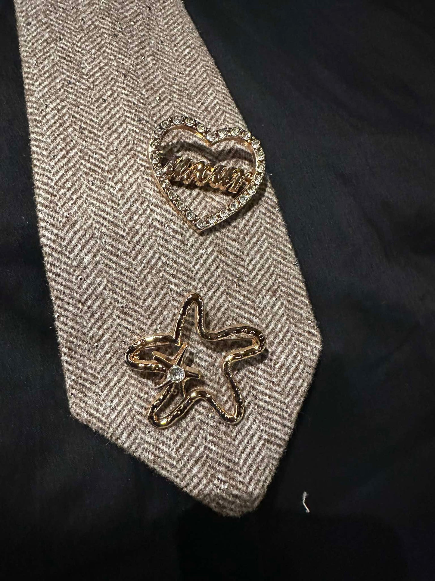 CHEMISE MAXI + CRAVATE LUREX SPARKLES