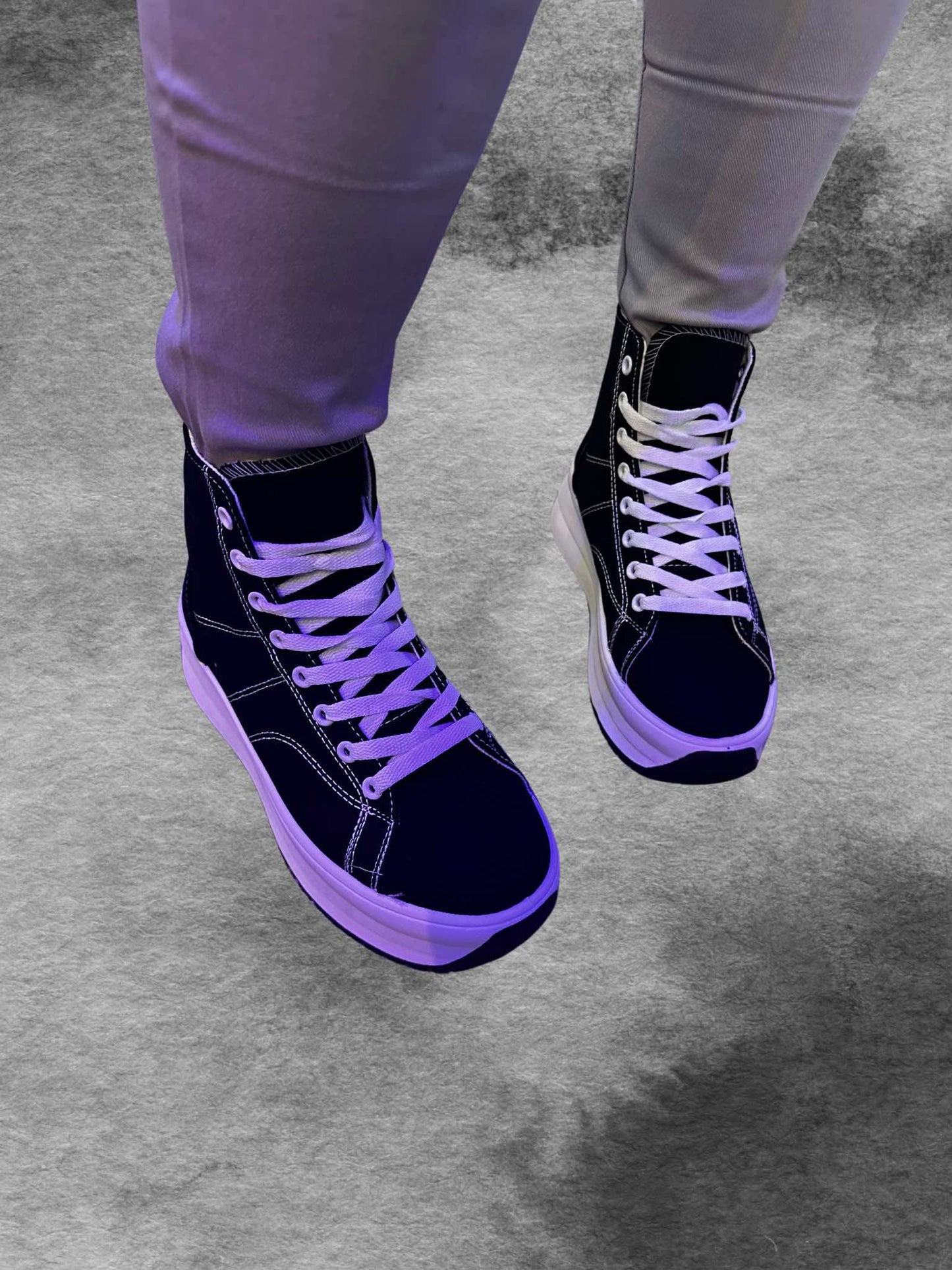 Baskets montantes BLACK