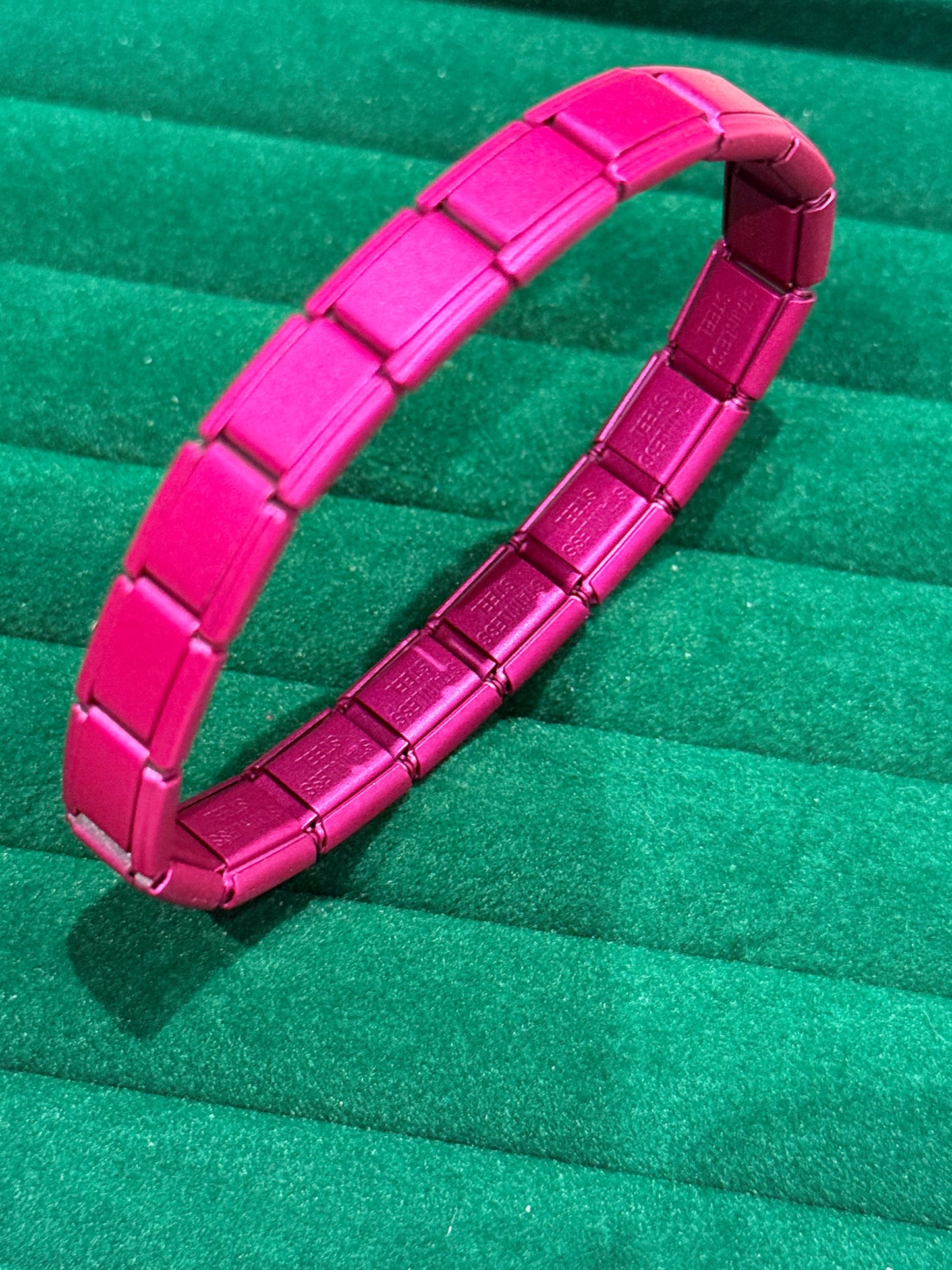 Bracelet Italien Mauve mat