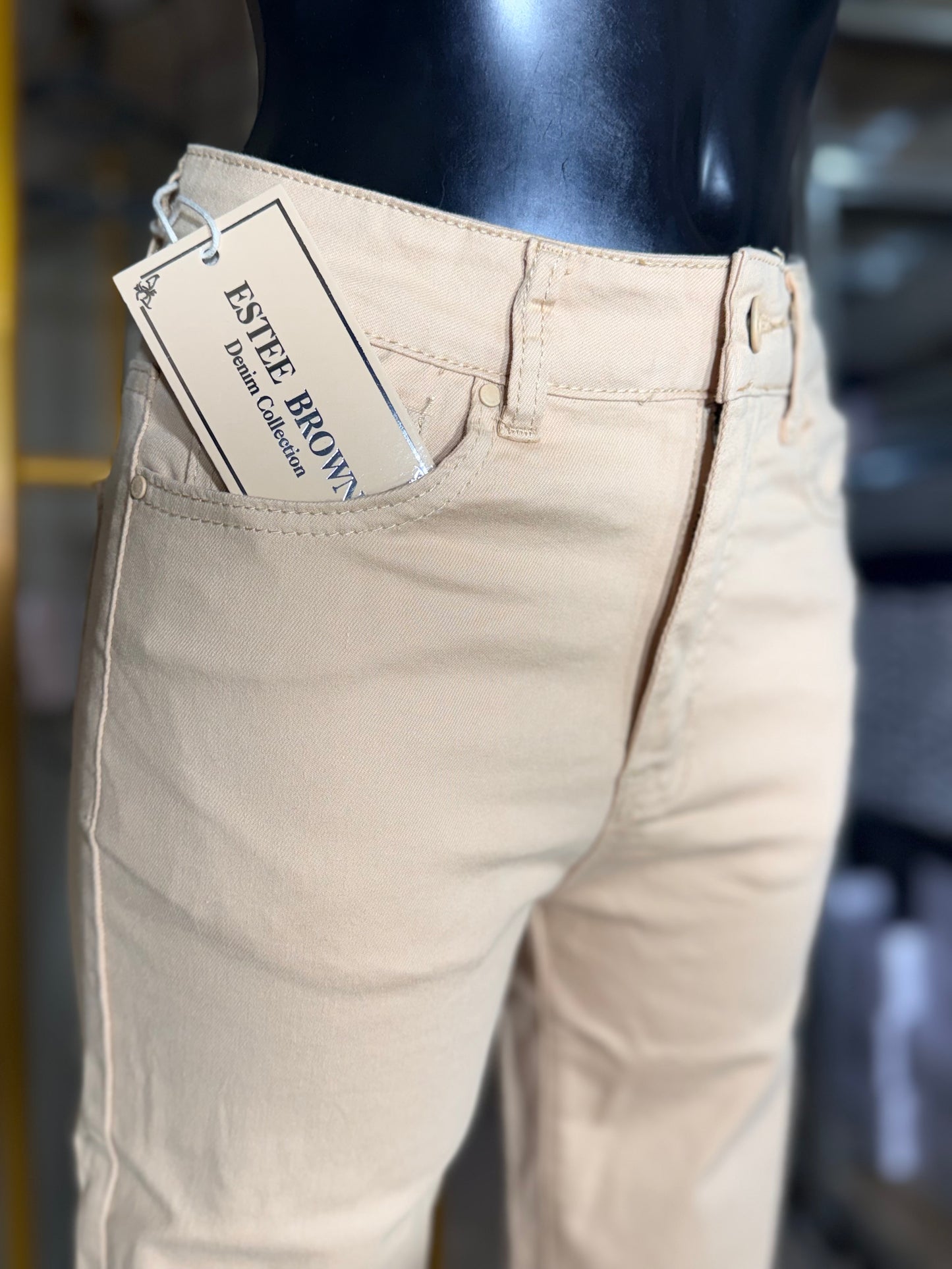 Jeans skinny taille + spécial élastique