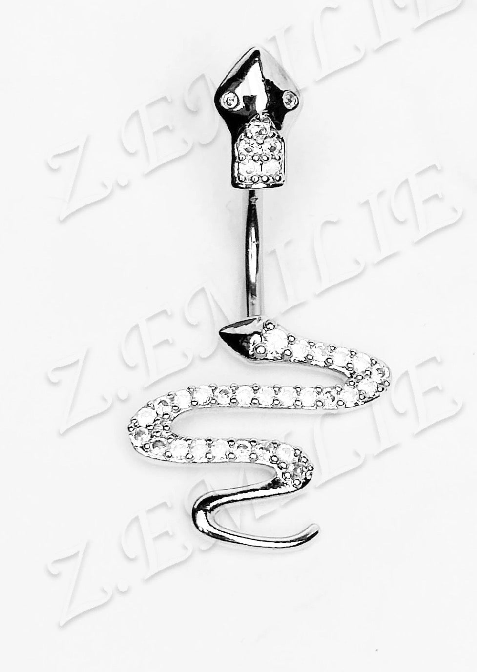 Piercing nombril serpent 🐍
