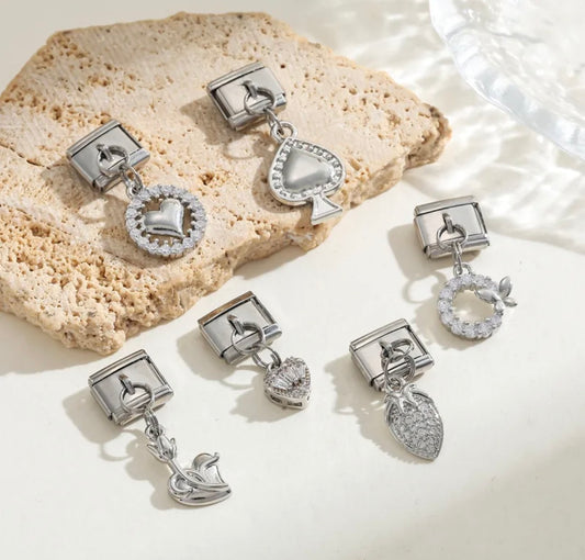 Module à Charm cœur cerclé