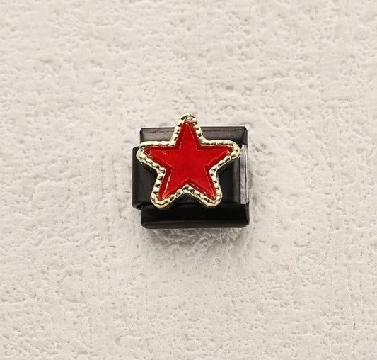 Module noir Étoiles Rouge