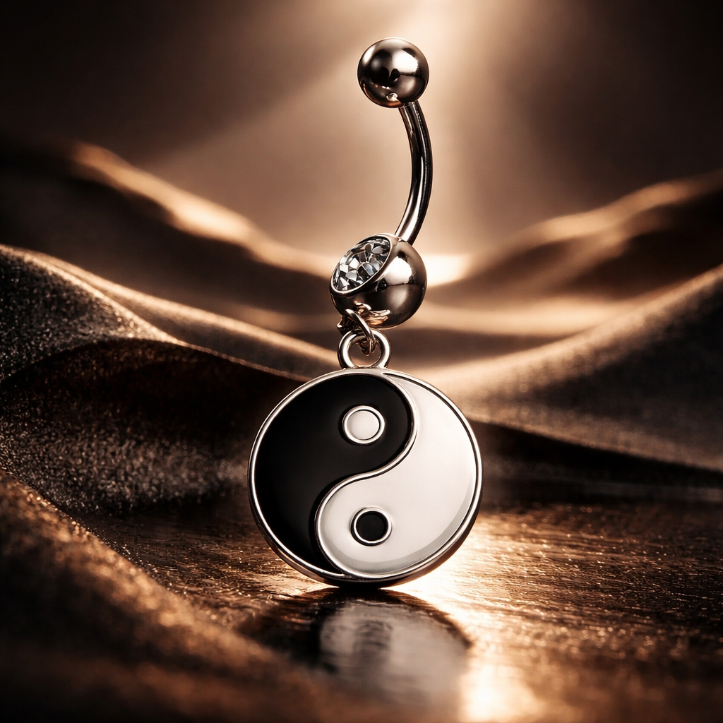 Piercing nombril yin yang ☯️