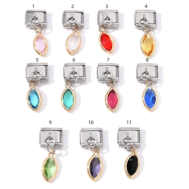 Pendentifs En Forme De Goutte D'Eau Colorée transparent