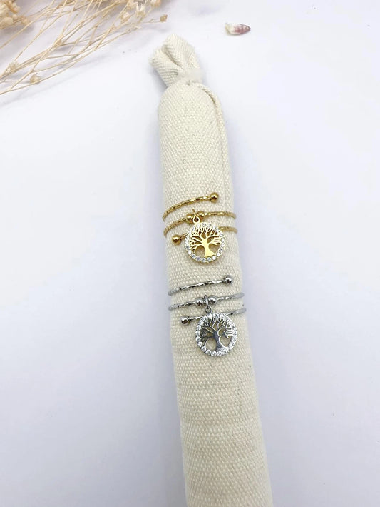 BAGUE EN ACIER INOXYDABLE WEC Bijoux