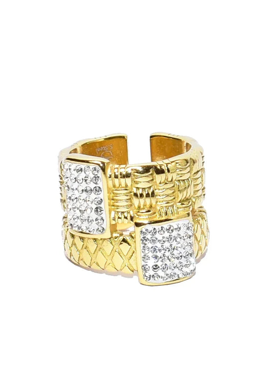 bague Cripto Doré