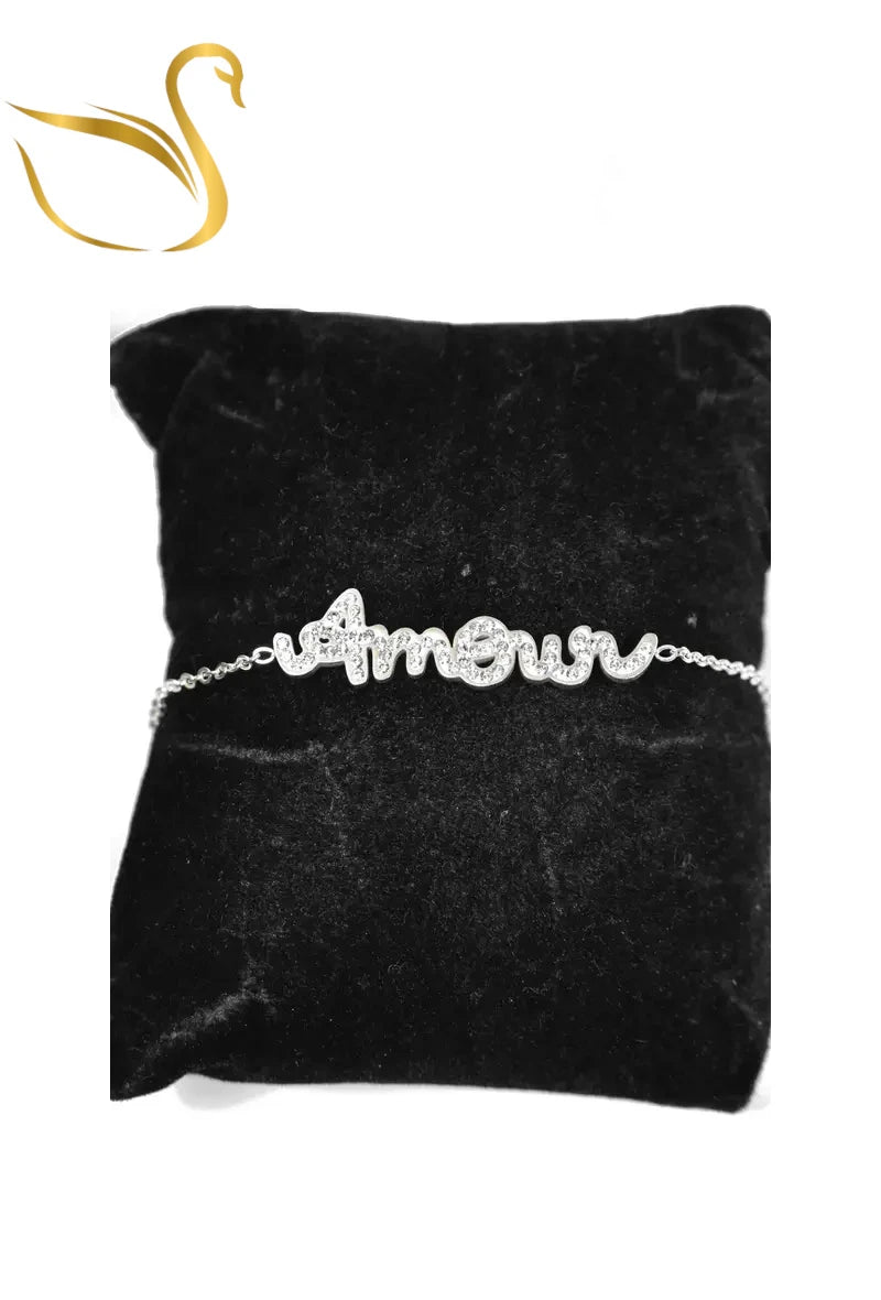 Bracelet amour Argent