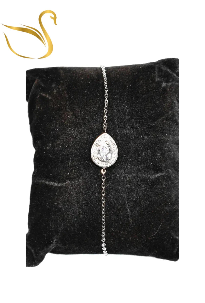 Bracelet gouttes Argent