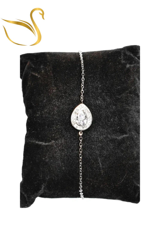 Bracelet gouttes Argent