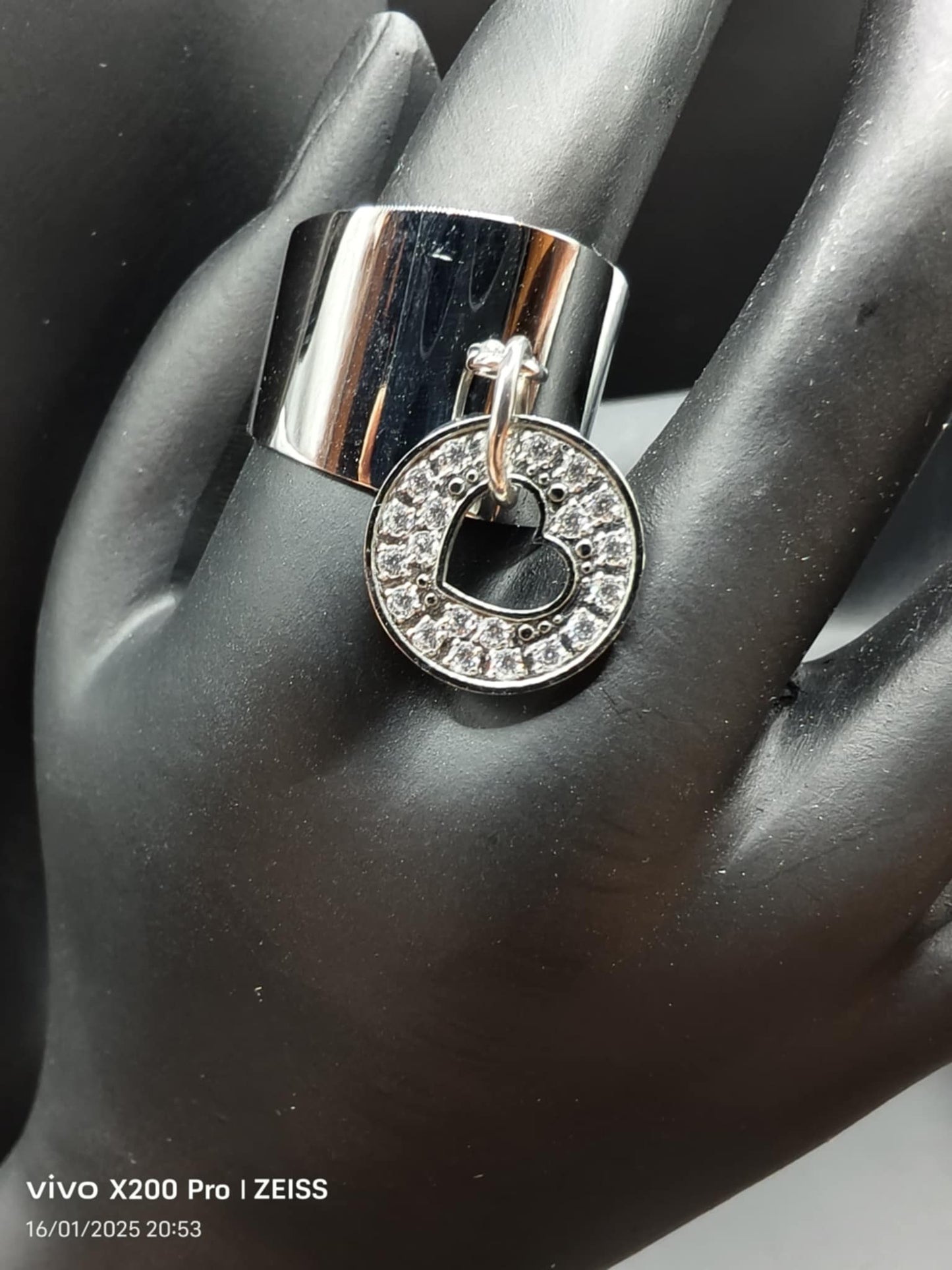 Bague Isabel line cœur Böhm