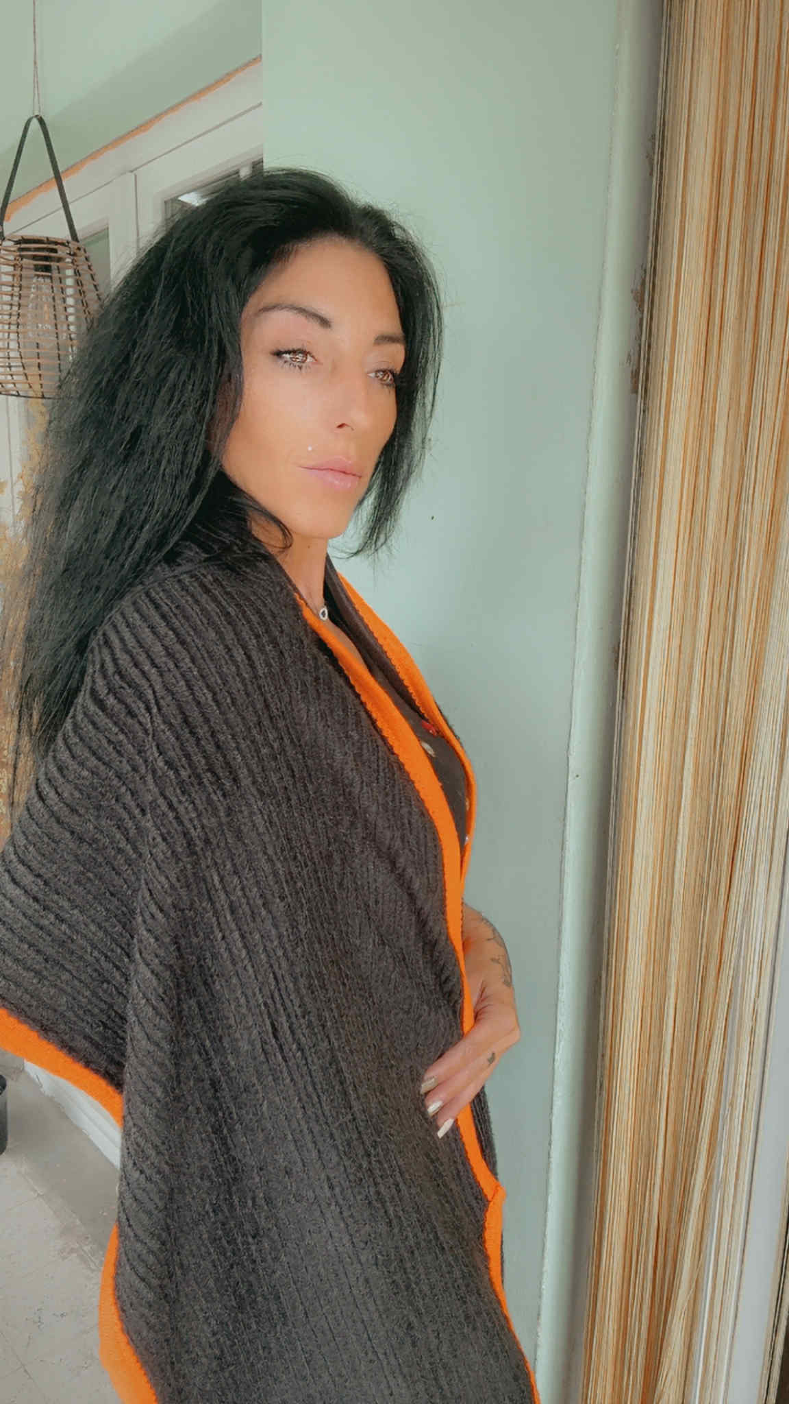 Echarpe douce bicolore