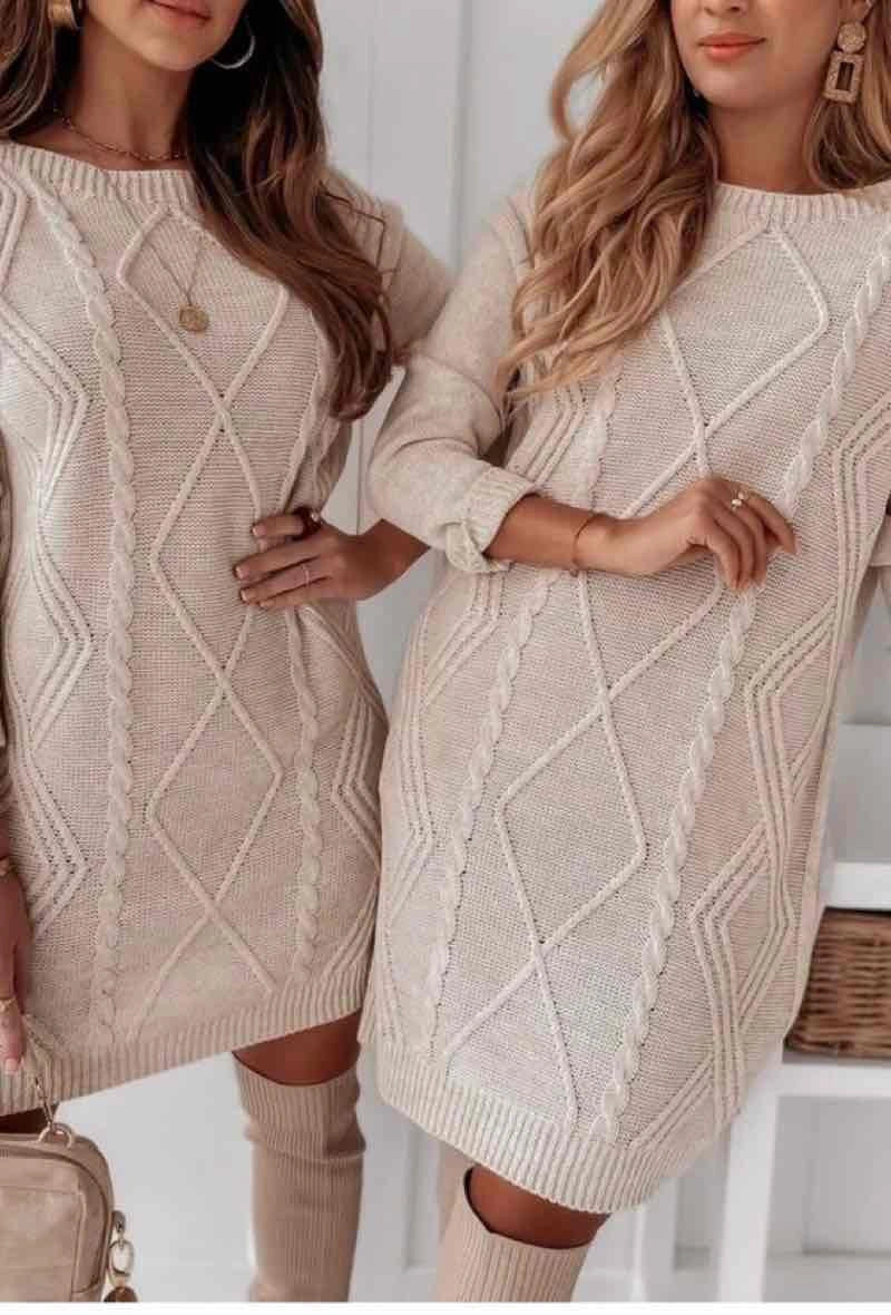 Robe Pull torsadé Estée Brown